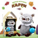 Мягкая игрушка Milo toys «1 сентября: Совушка с глобусом», серая