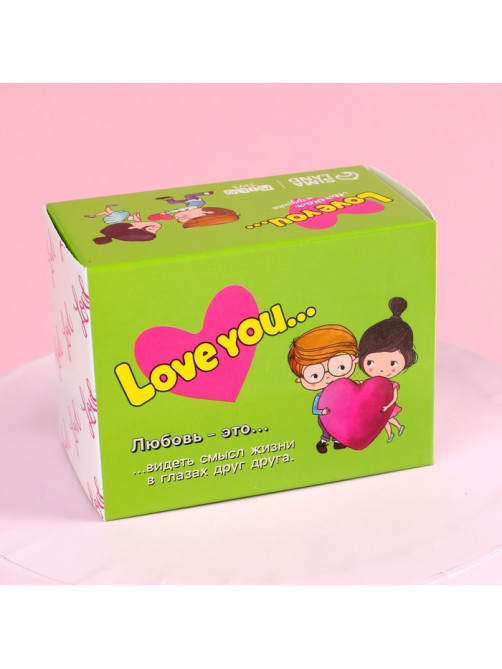 Мягкая игрушка Milo toys «Моей половинке», зайчик, МИКС, в шоубоксе