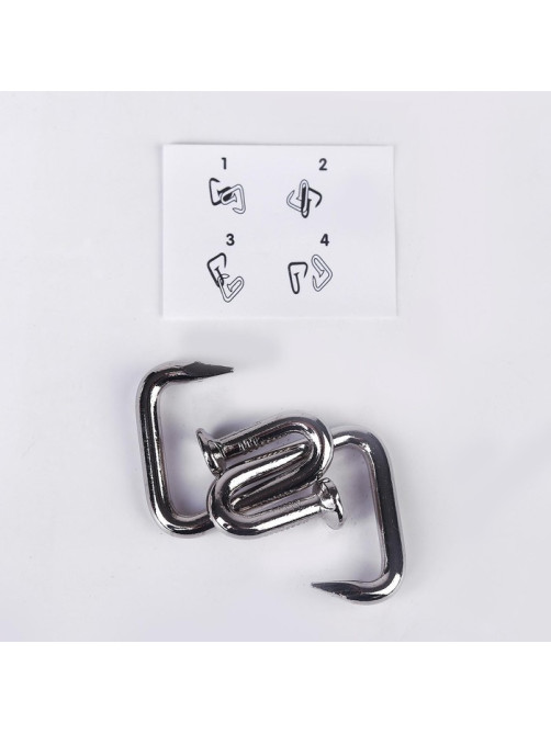 Головоломка металлическая Puzzle «Для интеллектуалов», МИКС, в шоубоксе