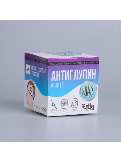 Головоломка шар орбо «Антиглупин», цвет белый