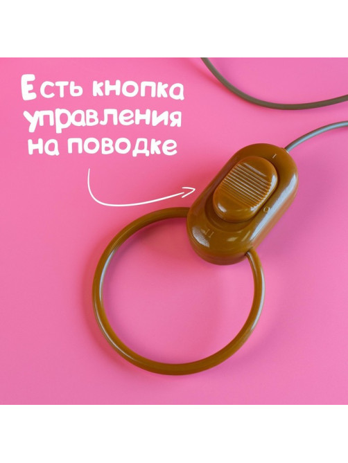 Интерактивная собака ZABIAKA «Любимый щенок», ходит, лает, поёт песенку, виляет хвостом
