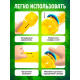 Проектор-фонарик ZABIAKA «Мир зверей», световые эффекты, 3 слайда, 24 картинки, МИКС