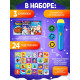 Игровой набор с проектором ZABIAKA «Волшебный проектор», 3 книжки со сказками, 3 слайда, 24 картинки
