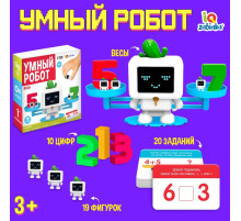 Детские развивающие математические весы IQ-ZABIAKA «Умный робот», по методике Монтессори