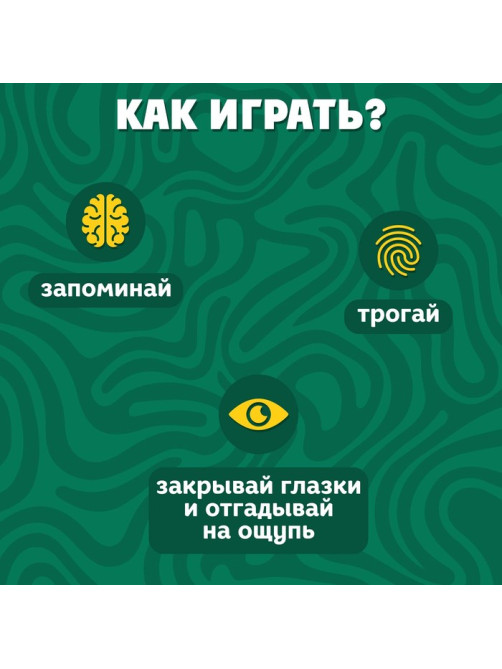 Развивающий набор «Животные леса», 10 тактильных карточек, 3+