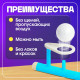 Игра - тренажёр для развития речевого дыхания «Аэробол», дыхательная гимнастика, 2 шт.