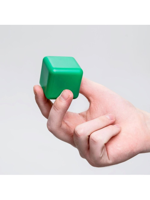 Кубики детские, пластиковые, цветные, 12 штук, 4×4 см