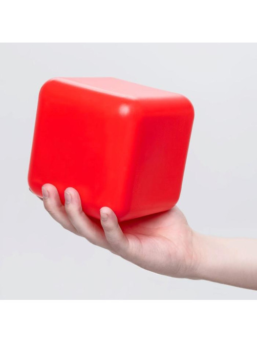 Кубики детские, пластиковые, цветные, 8 штук, 12×12 см