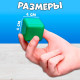 Кубики детские, пластиковые, цветные, 20 штук, 4×4 см