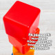Кубики детские, пластиковые, цветные, 12 штук, 4×4 см