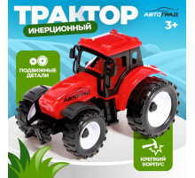 Трактор инерционный «Фермер», цвет красный