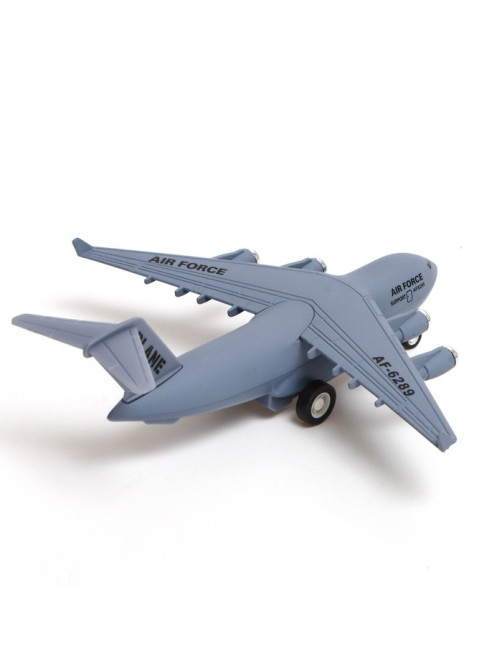 Самолёт металлический «Воздушные силы», инерционный