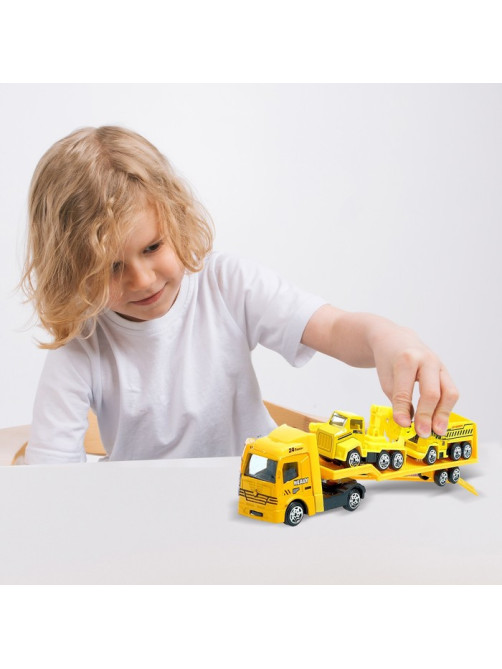 Машинка металлическая «Строительный автовоз», масштаб 1:64, МИКС