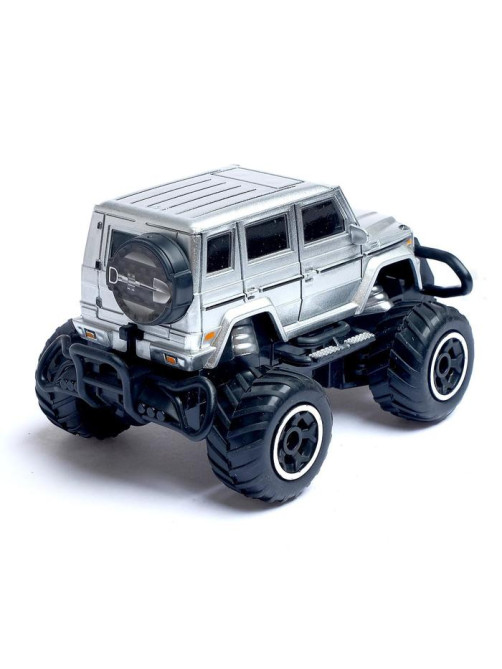 Машина Monster Truck, на радиоуправлении, работает от батареек, цвет серый