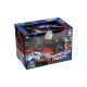 Машинка на пульте управления «Джип. Полиция», работает от батареек, цвет чёрный