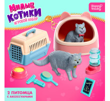 Игровой набор «Милые котики», МИКС