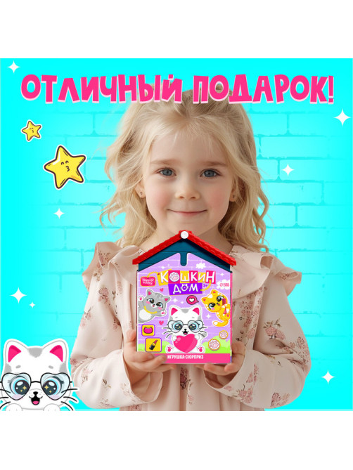 Игровой набор Happy Valley «Кошкин дом», питомец с аксессуарами, МИКС