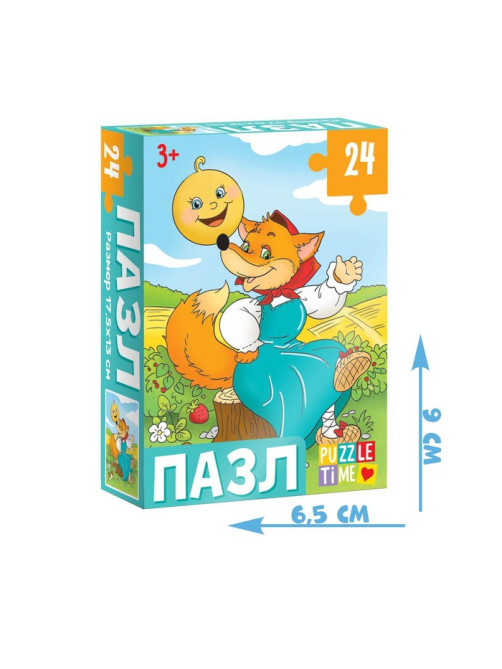 Пазл «Колобок», 24 элемента