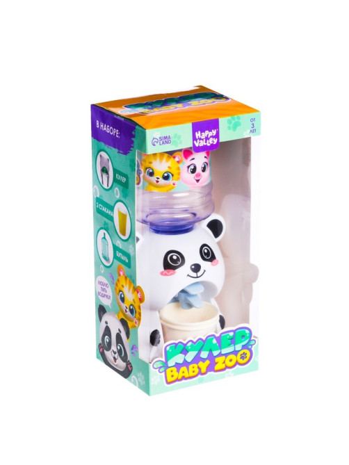 Кулер детский для воды Happy Valley «Baby zoo», панда, 350 мл