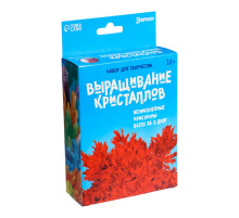 Выращивание кристаллов «Опыты. Лучистый кристалл», цвет красный