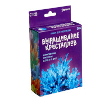 Выращивание кристаллов «Опыты. Лучистый кристалл», цвет синий