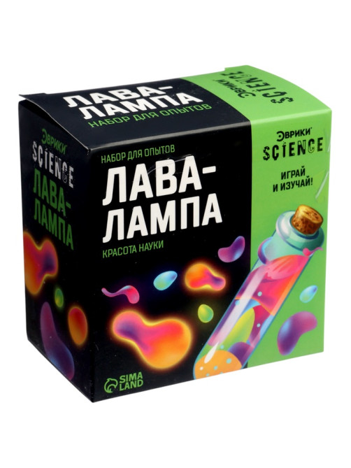 Большой набор для опытов, 6 в 1, МИКС