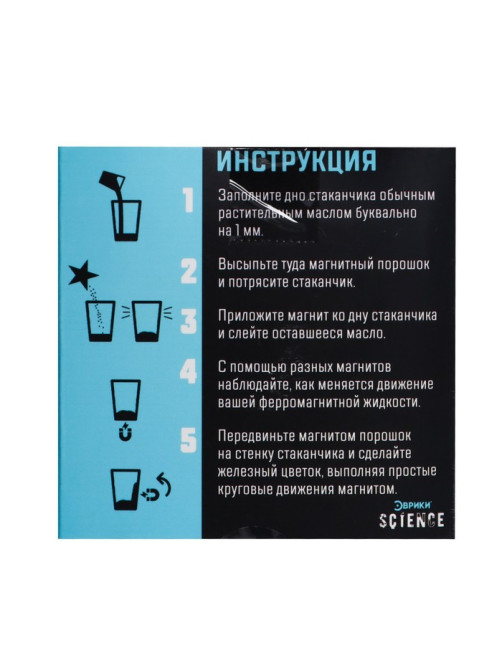 Набор для опытов «Живой магнит»