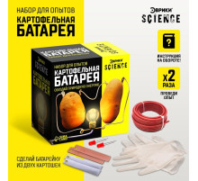 Набор для опытов «Картофельная батарейка»