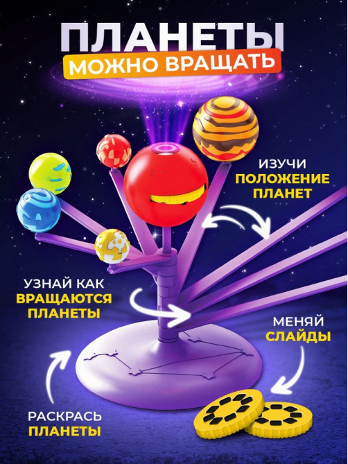 Набор для опытов «Планетарий с проектором»