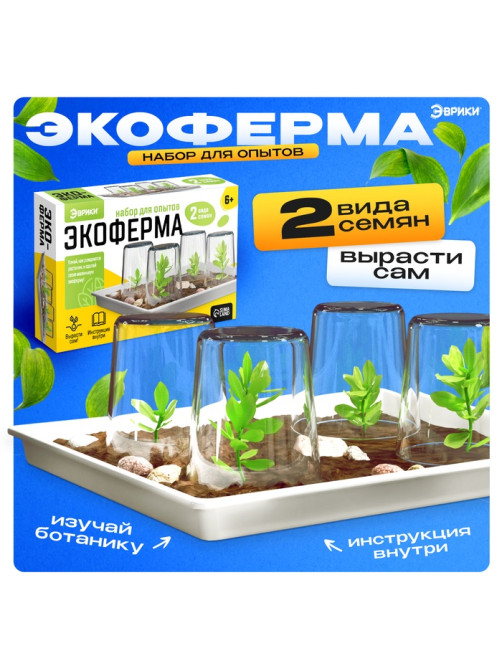 Набор для опытов «Экоферма», своими руками