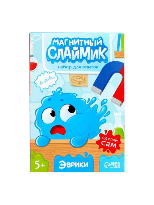 Набор для опытов «Магнитный слайм»