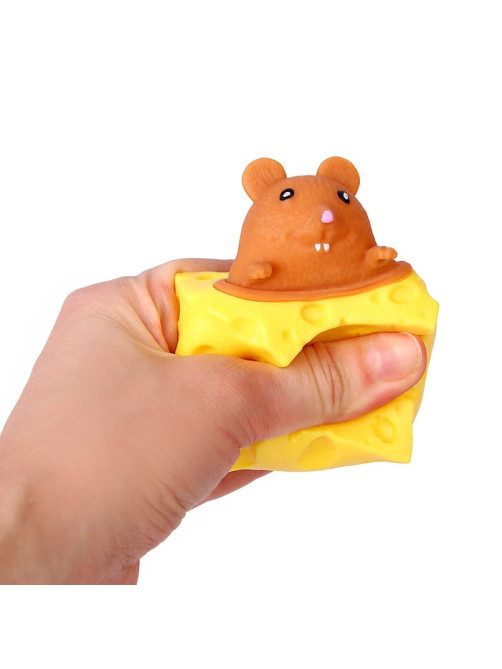 Антистресс сквиш мялка Funny toys «Мышки», в шоубоксе, МИКС