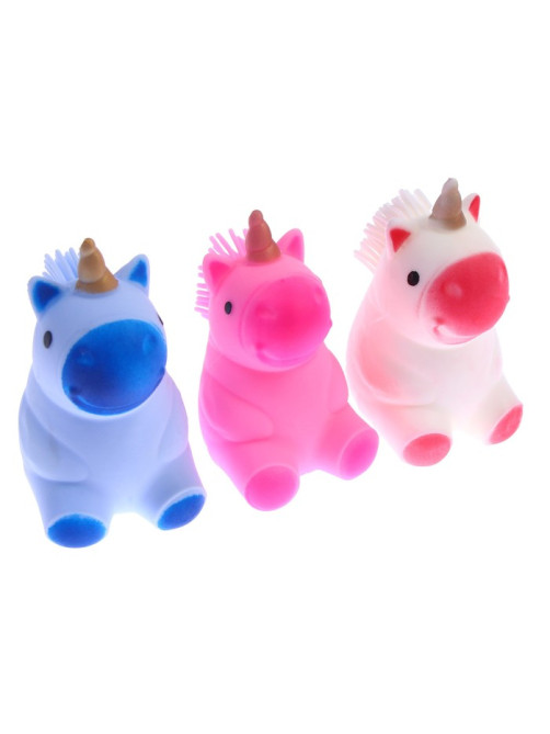 Антистресс сквиш мялка Funny toys «Единорожка», с пастой, в шоубоксе, МИКС