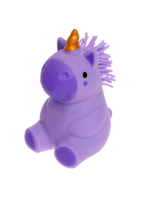 Антистресс сквиш мялка Funny toys «Единорожка», с пастой, в шоубоксе, МИКС