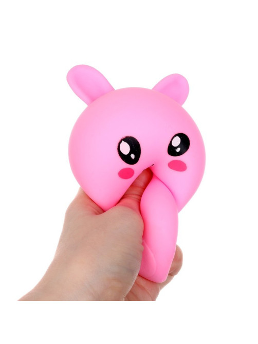 Антистресс сквиш мялка Funny toys «Возьми зайку в свои руки», с пастой, в шоубоксе, МИКС