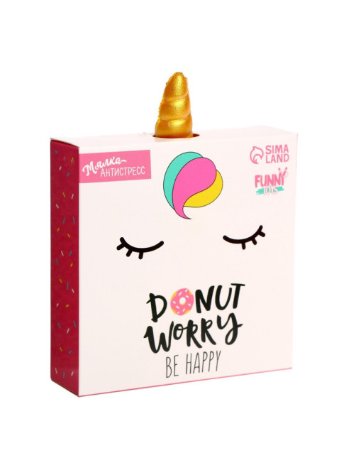 Антистресс сквиш мялка Funny toys «Единорог», пончик