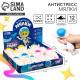 Антистресс сквиш мялка Funny toys «Космический улёт», с пастой, в шоубоксе, МИКС