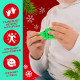 Антистресс игрушка - сюрприз Funny toys «Новогодний Мяк-жмяк», МИКС, мялка с наклейками