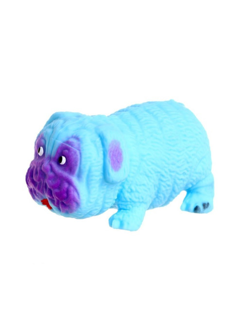 Мялка антистресс тянучка Funny toys «Собака», с песком, в шоубоксе, МИКС