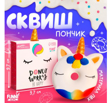 Антистресс сквиш мялка Funny toys «Единорог», пончик