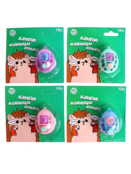 Игра «Камень, ножницы, бумага», ёжик, на блистере