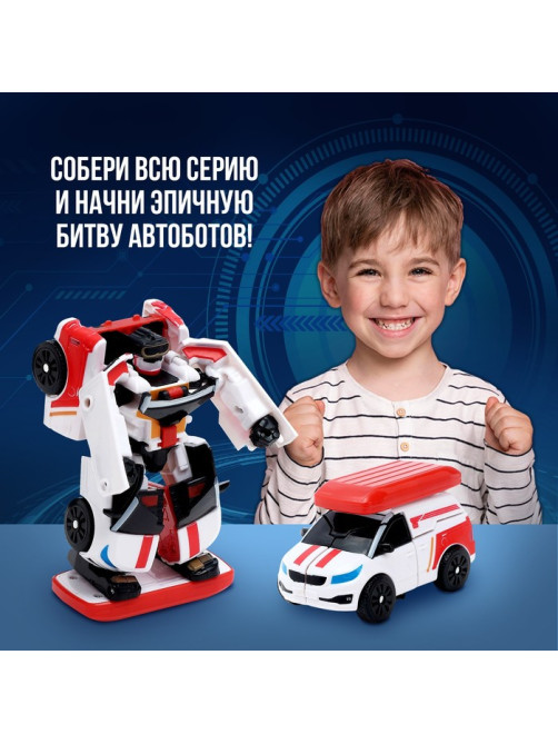 Робот - машинка «Автобот», быстрая трансформация