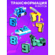 Набор роботов «Робо цифры 0 - 9», трансформируются, 10 роботов в1