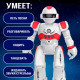 Робот на пульте управления IQ BOT GRAVITONE, радиоуправление, интерактивный, русское озвучивание, цвет красный