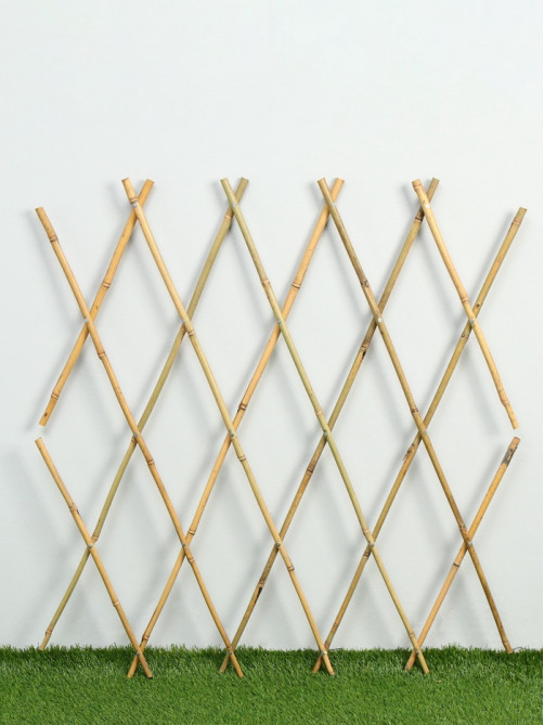 Ограждение декоративное, 90×90 см, бамбук, Greengo