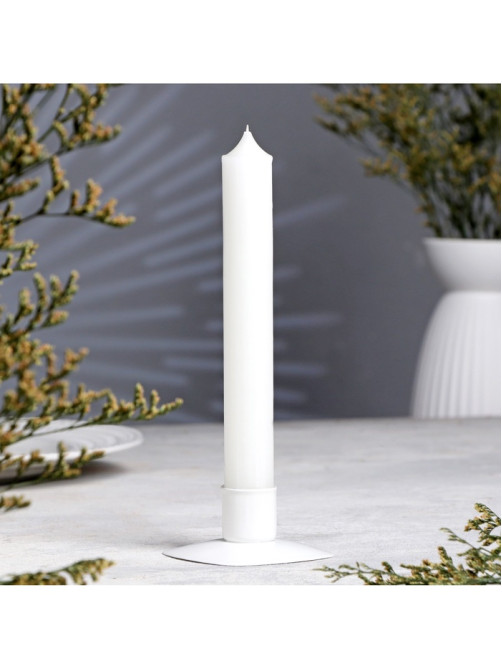 Хозяйственная свеча парафиновая, 2.2×16±1 см, 55 г