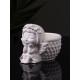 Подсвечник на 1 свечу «Ангел с корзинкой», гипс, 9×6.5×7 см