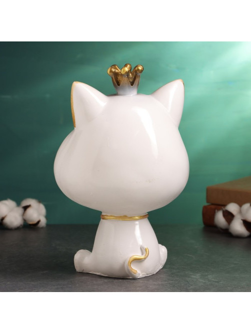 Подставка для мелочей «Кот», гипс, 26×17 см