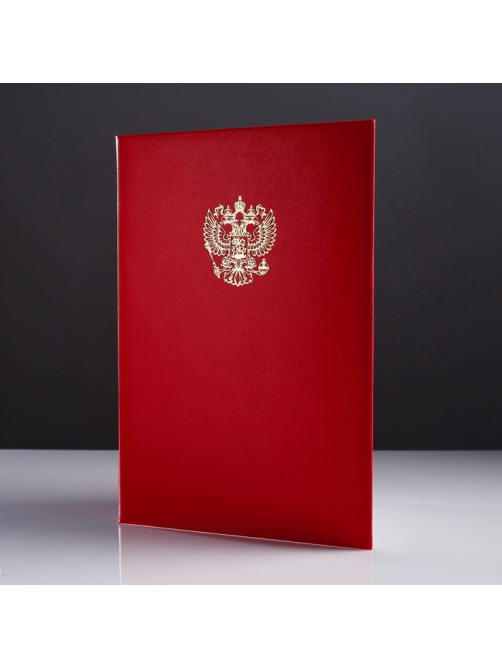 Папка адресная «Герб», А4