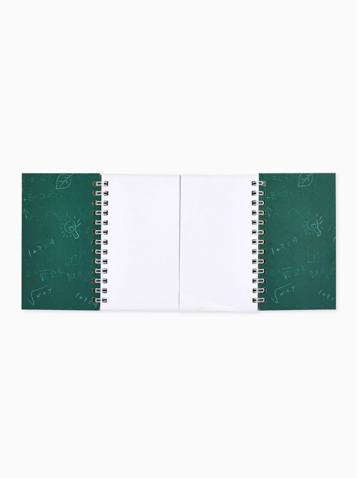 Блокнот двойной, 48 л., мягкая обложка, 14.5×12 см «Самому лучшему учителю»